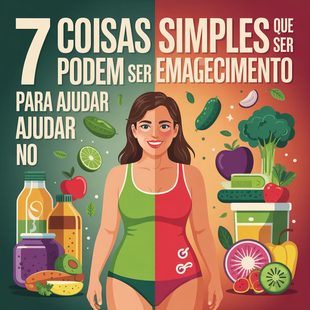 7 COISAS SIMPLES QUE PODEM AJUDAR NO EMAGRECIMENTO