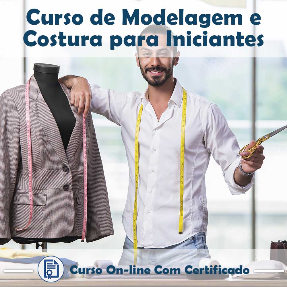 Curso de Modelagem e Costura para iniciantes