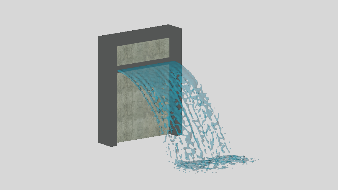 Família Revit 2023 Cascata Para Piscina - Elielço Veloso Correia