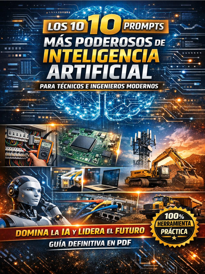 Los 10 prompts más importantes para ingeniería eléctrica, electrónica y mecatrónica