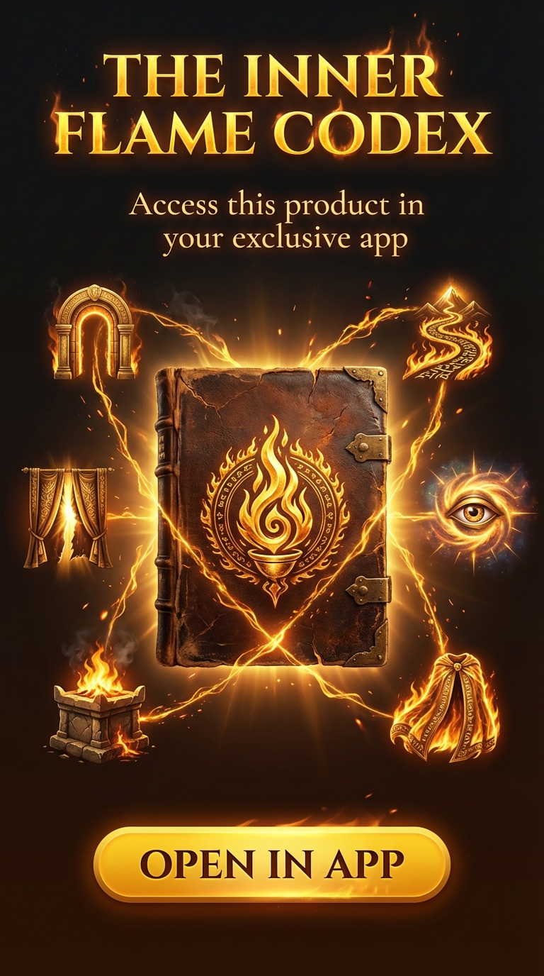 THE INNER FLAME CODEX — 6 Advanced Tools for Chosen Ones Who Refuse...