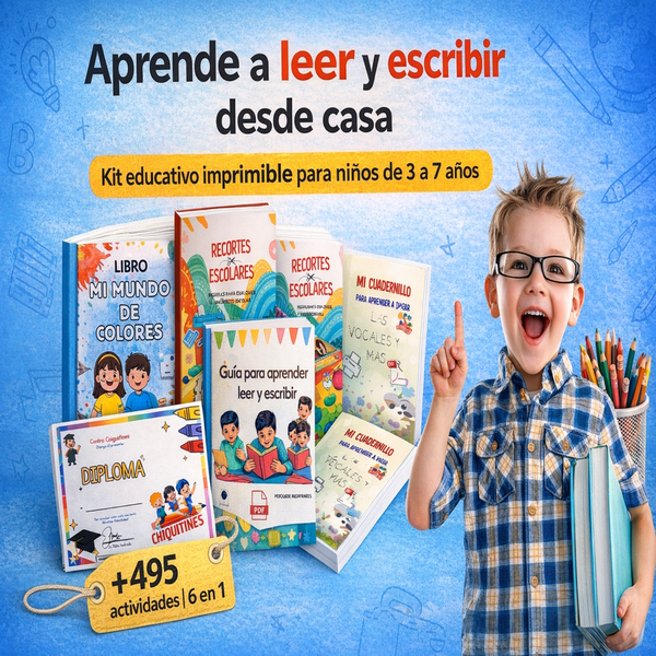 El Kit Educativo TOTAL Acelerador De Lectoescritura Pack De Recursos 