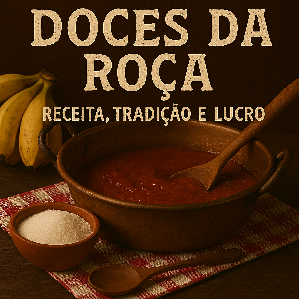 Curso Doces da Roça - Receita, Tradição e Lucro - Neto Côrtes | Hot...