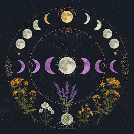 Imagem de capa para o Curso online Ervas Medicinais & Astrologia