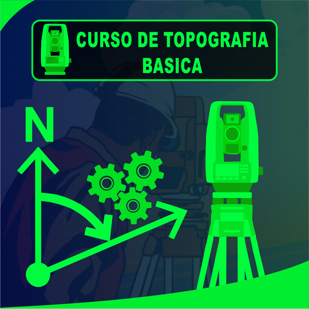 Imagem de capa para o Curso online Curso de Topografia Básica