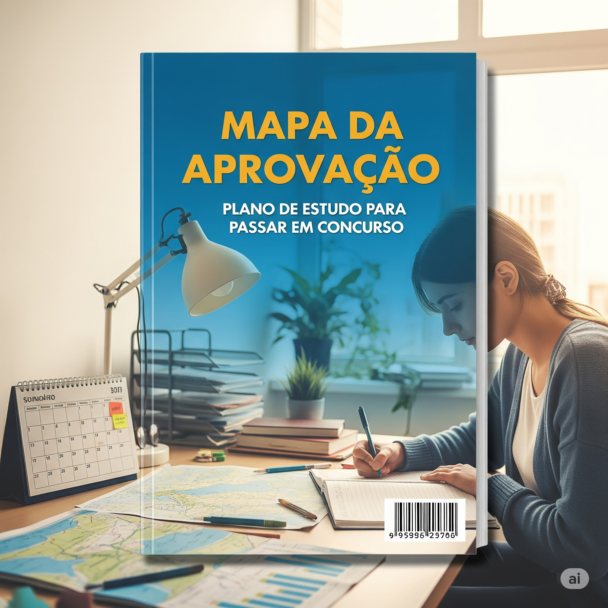 O MAPA DA APROVAÇÃO: Seu Guia Definitivo para Conquistar a Vaga dos Seus Sonhos no Concurso Público (Mesmo Com Pouco Tempo!)
