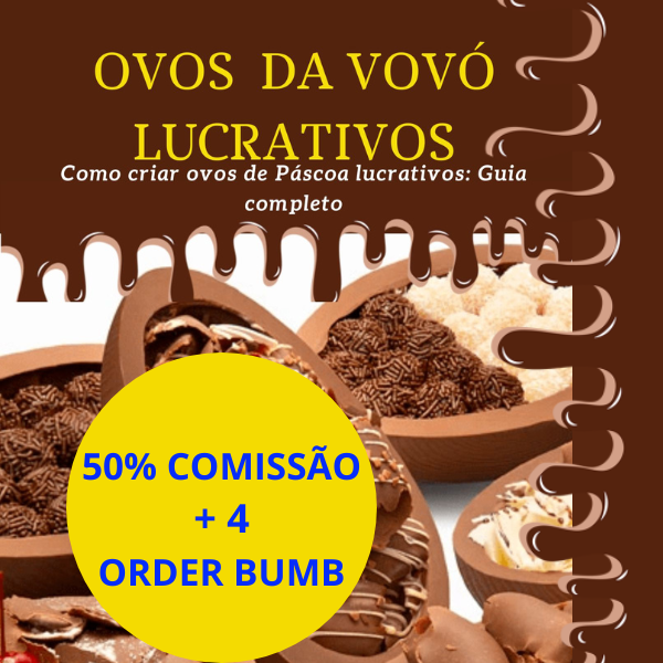 Imagem de capa para o Ebook OVOS DA VOVÓ LUCRATIVOS