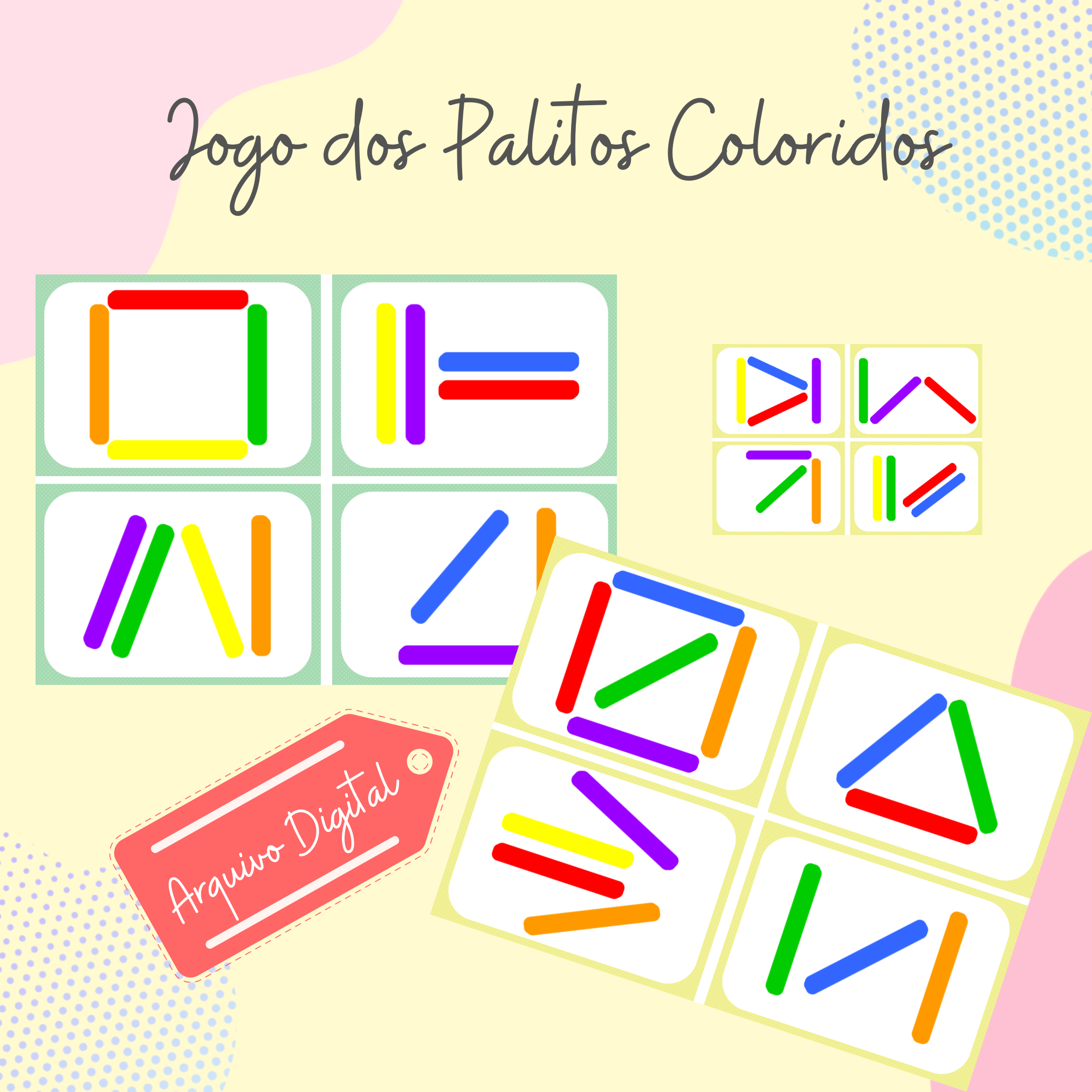 Jogo dos palitos coloridos g oli ateli pedag gico hotmart