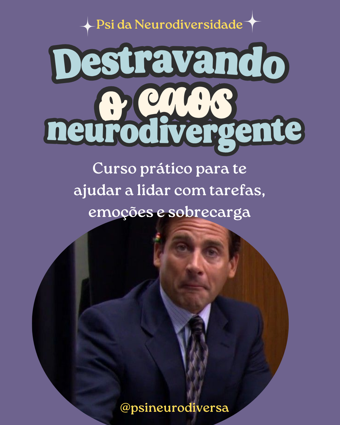 Capa do manual Destravando o Caos Neurodivergente
