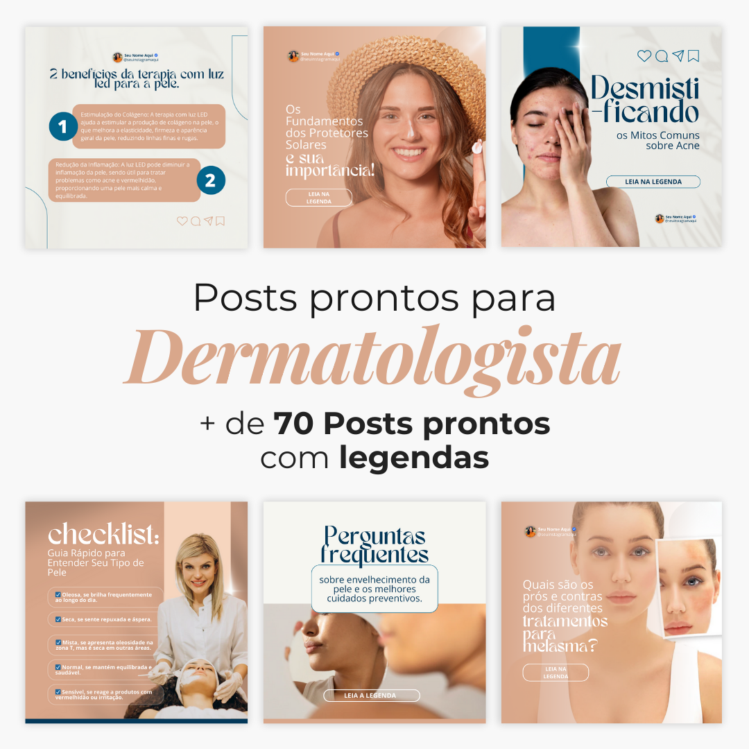 Imagem de capa para o Curso online PACK PARA DERMATOLOGISTA 