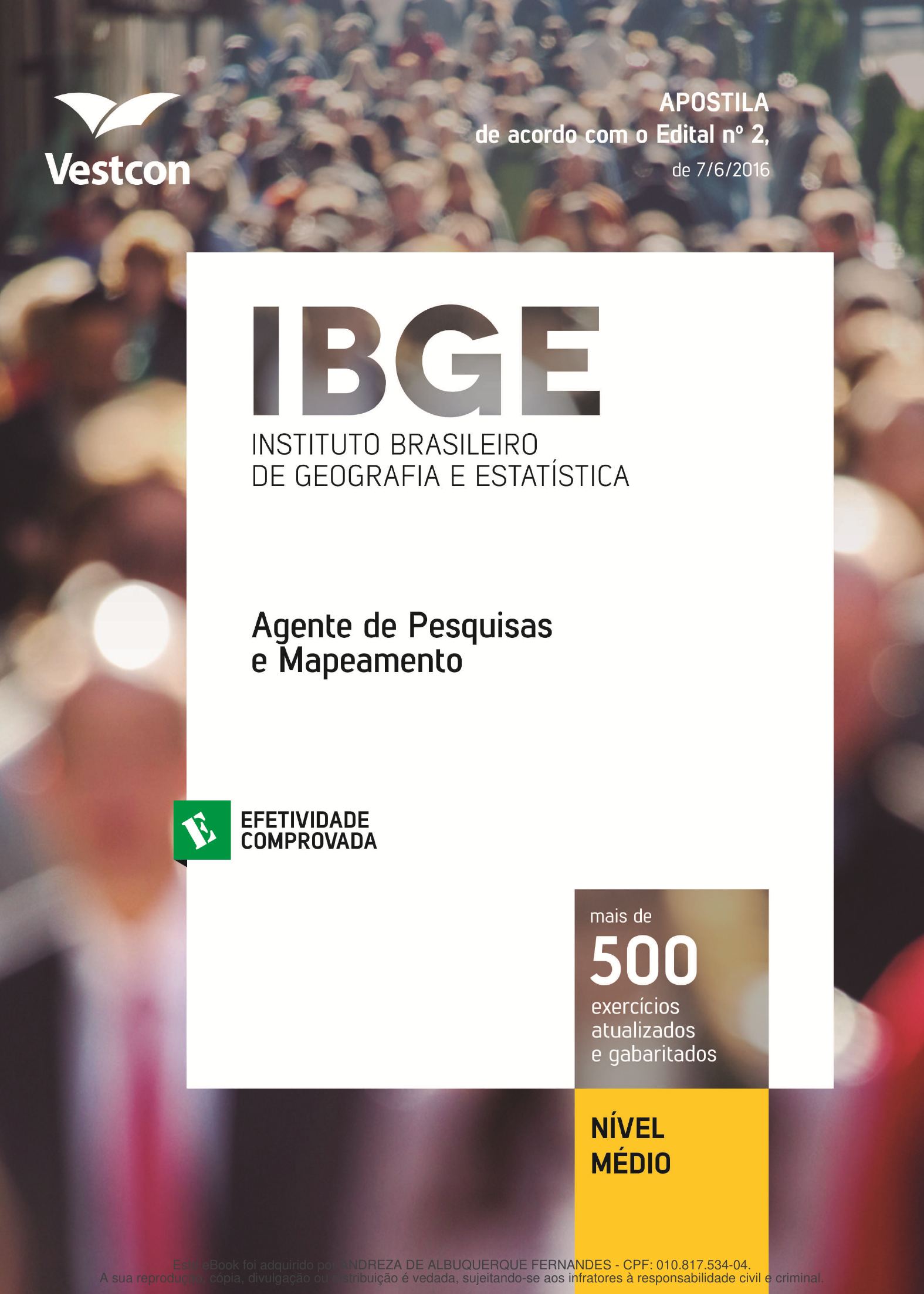 Apostila IBGE - Agente de Pesquisa e Mapeamento - Leandro Queiroz