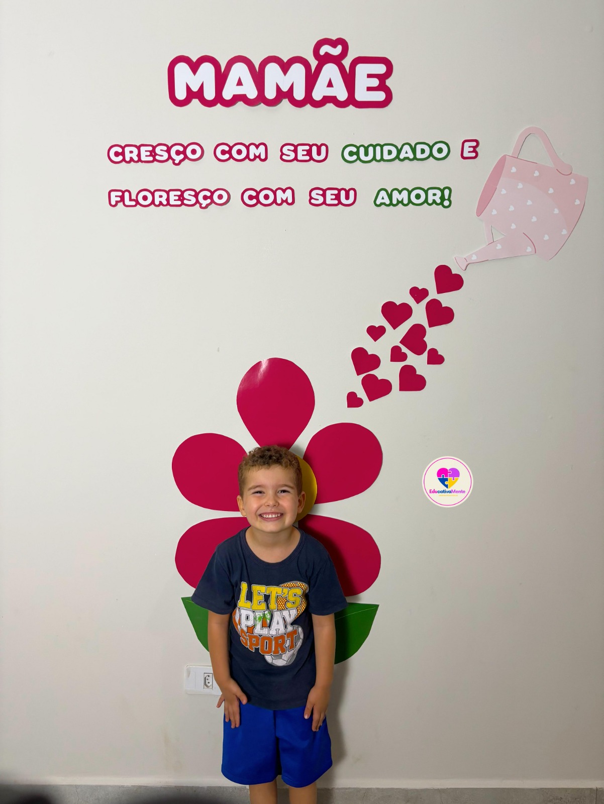 Imagem de capa para o Ebook Painel Interativo - Flor de Amor 🌸