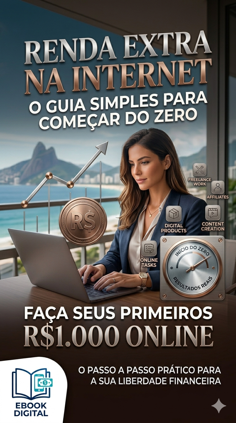 Renda Extra na Internet: O Guia Simples Para Começar do Zero e Faze...