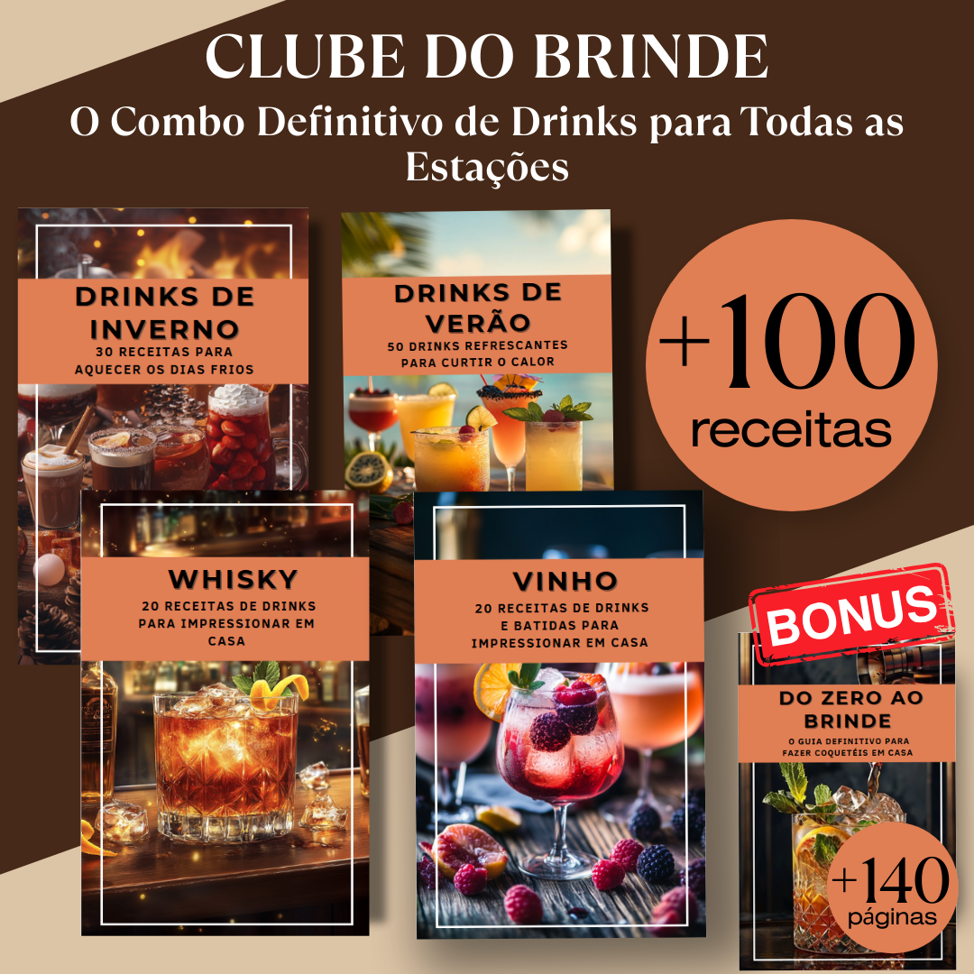 Clube do Brinde: O Combo Definitivo de Drinks para Todas as Estações