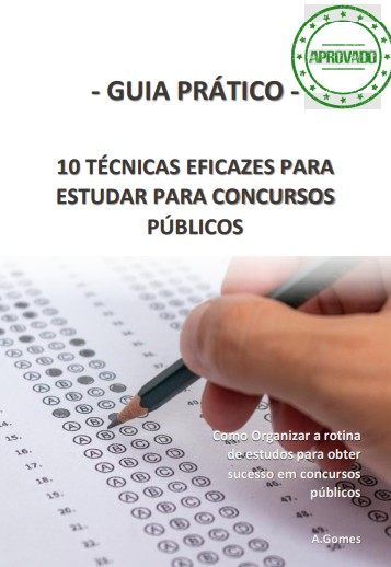 10 técnicas eficazes para estudar para concursos públicos | Hotmart