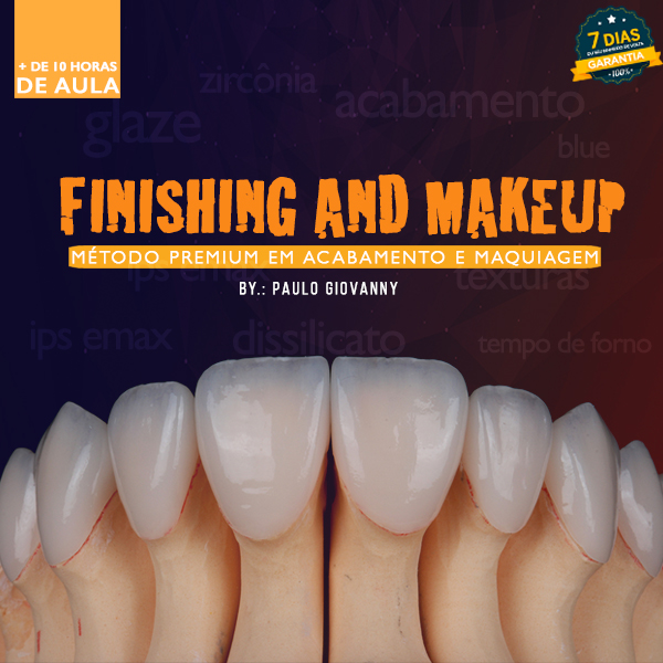 Imagem de capa para o Curso online Finishing and Makeup - Método premium em acabamento e maquiagem