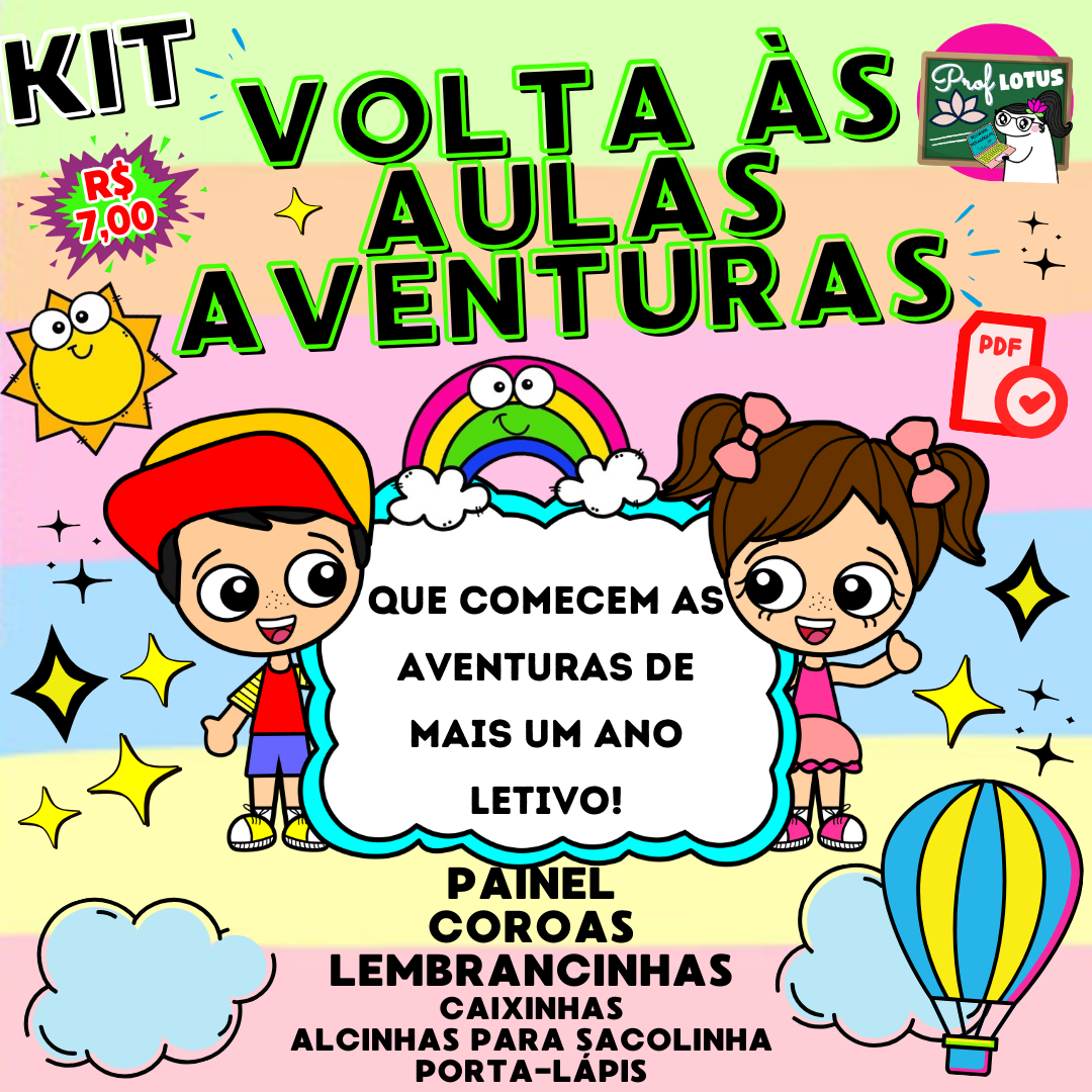 VOLTA ÀS AULAS AVENTURAS