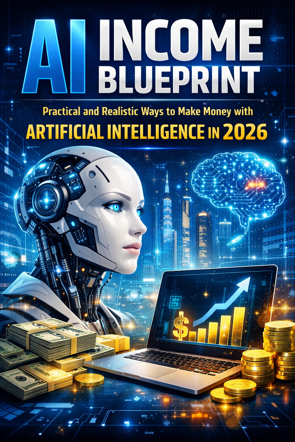 AI Income Blueprint Practical Ways to Make Money with Artificial In...