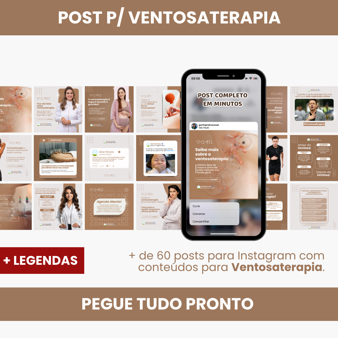 Imagem de capa para o Curso online PACK PARA VENTOSATERAPIA