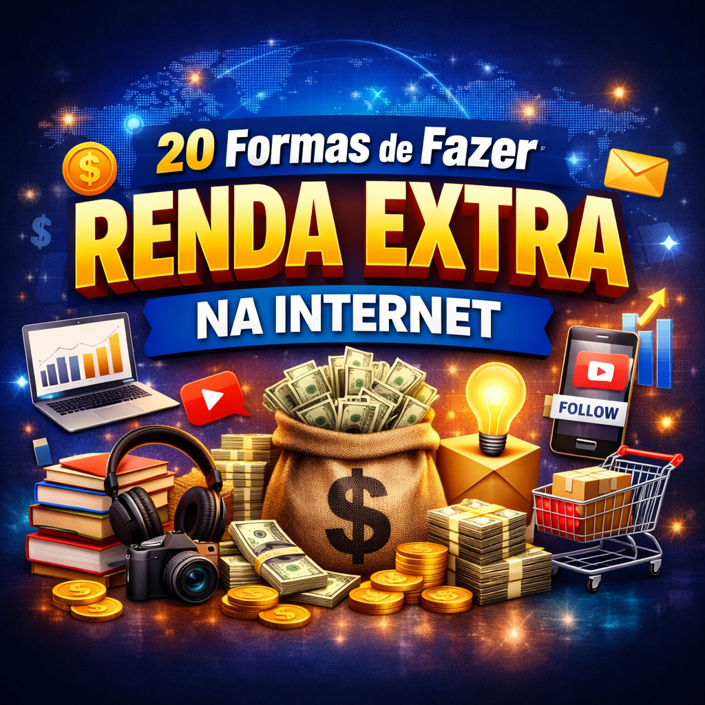 20 forma de fazer renda extra na Internet - Pedro Henrique | Hotmart