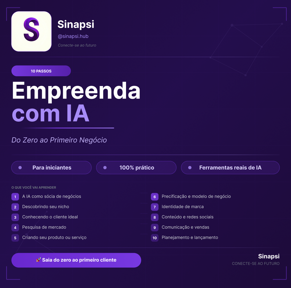 Empreenda com IA: Do Zero ao Primeiro Negócio em 10 Passos | Hotmart