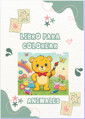 Mi Primer Libro de Animales para Colorear (3+) - Yesica Estephania ...