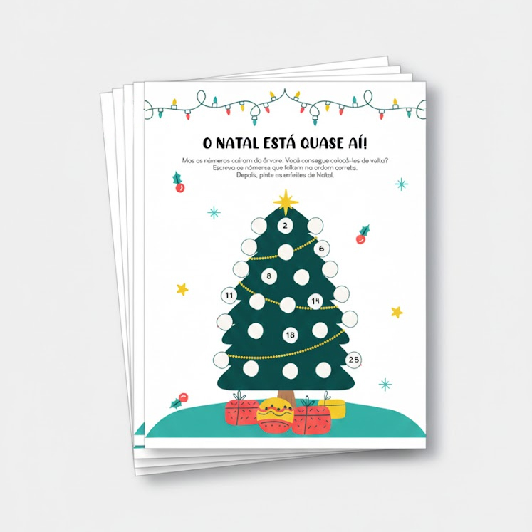 Super Pacote de Natal – 30 Atividades para Educação Infantil + brin...