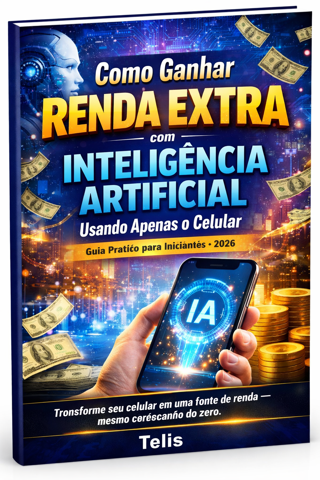 Como Ganhar Renda Extra com Inteligência Artificial Usando Apenas o...
