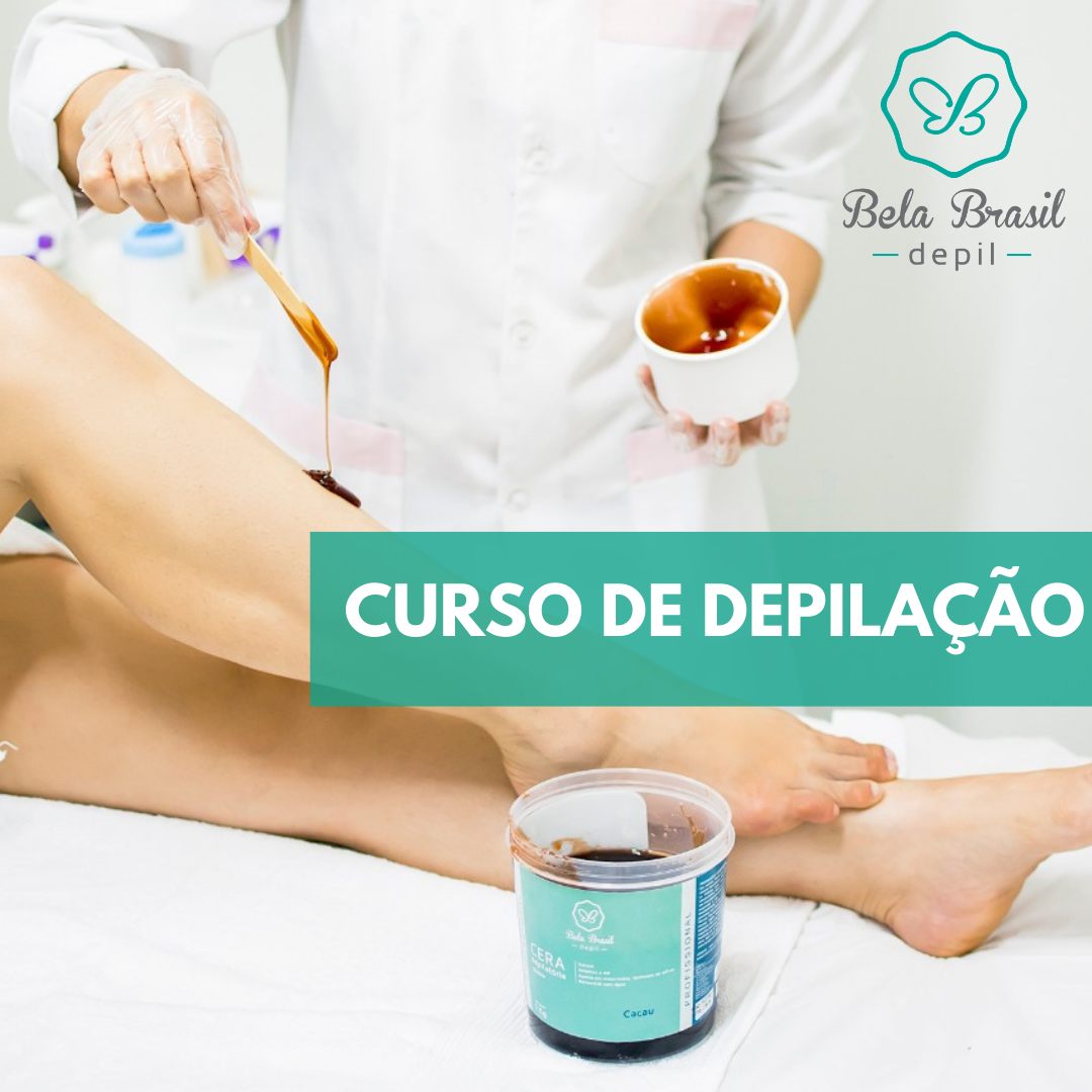 Curso de Depilação Bela Brasil Depil - Cera Hidrossolúvel