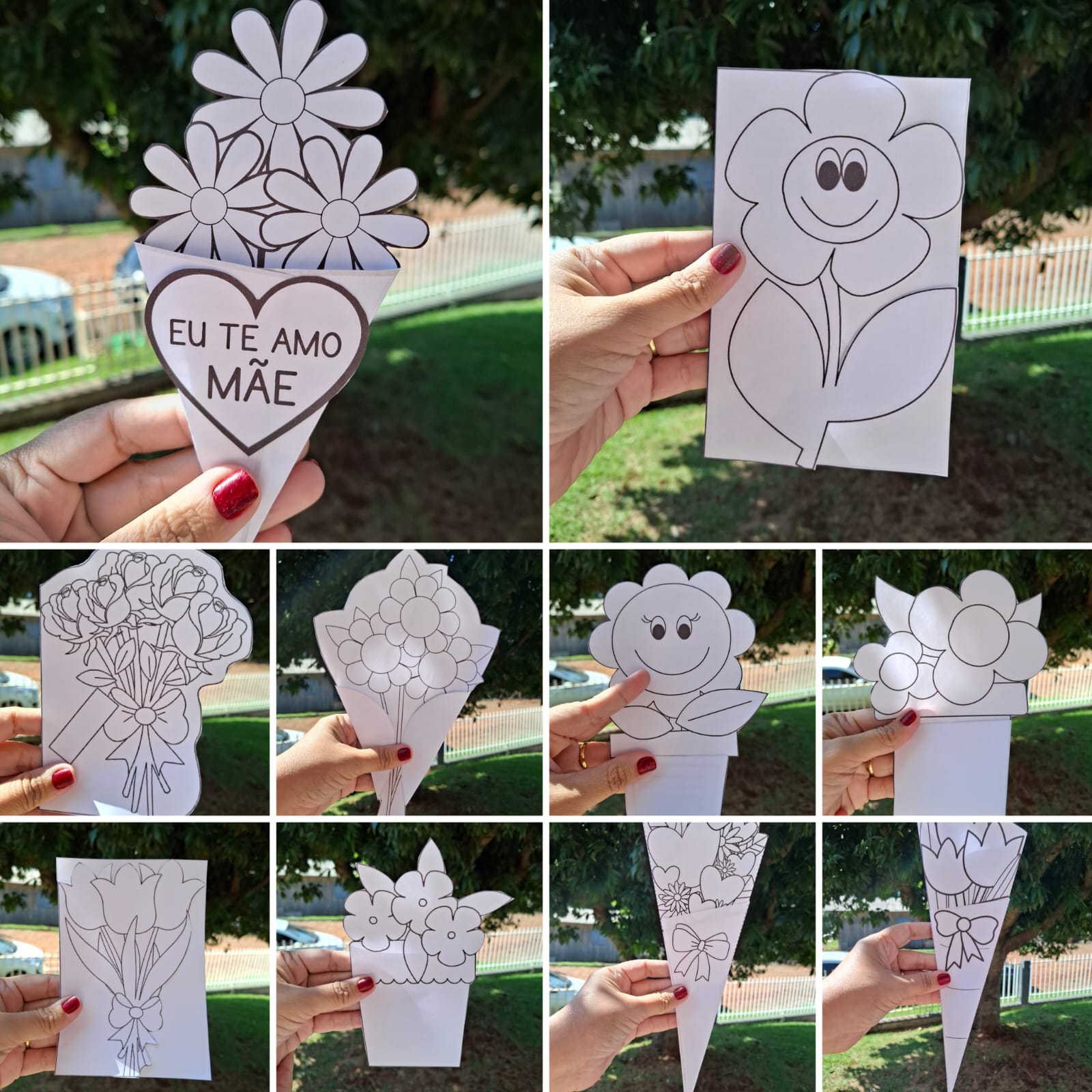 Lembrancinhas para o Dia das Mães – Para Colorir - PDF EDUCACIONAL ...