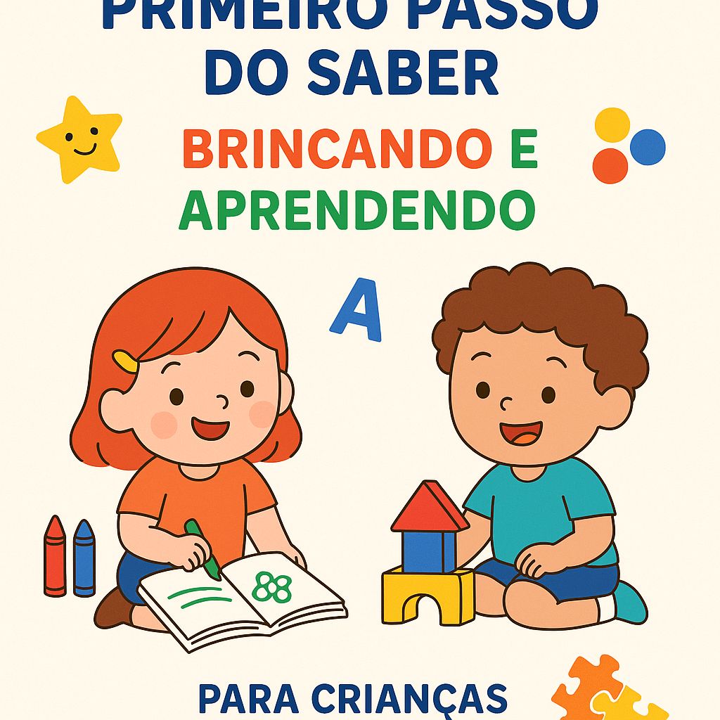 Primeiros passos do saber brincando e aprendendo - Reginaldo dos S...
