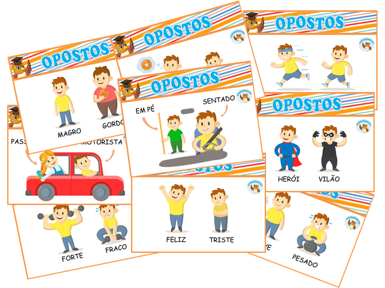 Palavras Opostas - Pedagógicos VIP | Hotmart