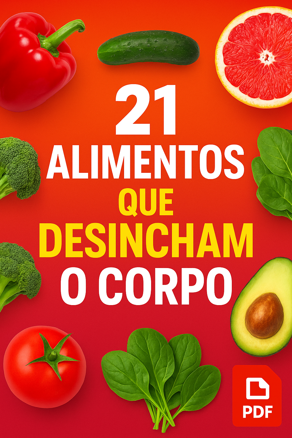 21 alimentos que desincham o corpo