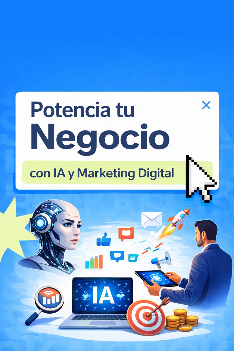 Potencia tu Negocio con IA y Marketing Digital | Hotmart