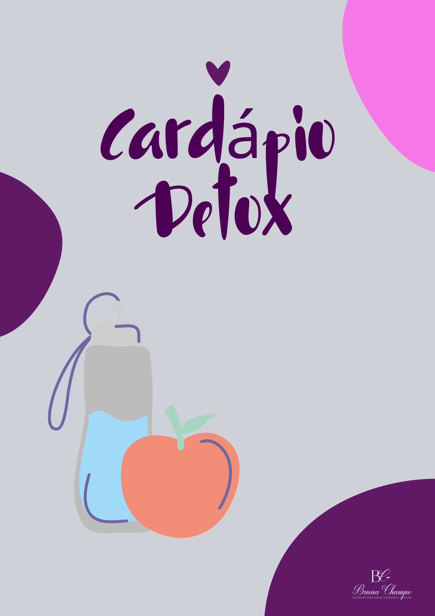 Imagem de capa para o Ebook Plano Alimentar Detox