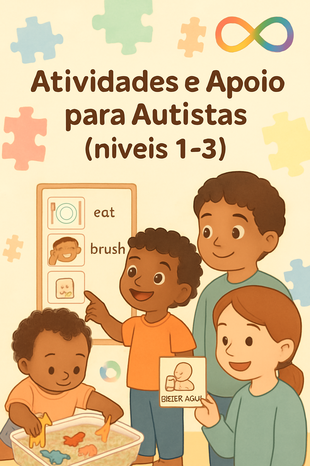 Guia Completo de Atividades e Apoio para Crianças Autistas (Níveis ...