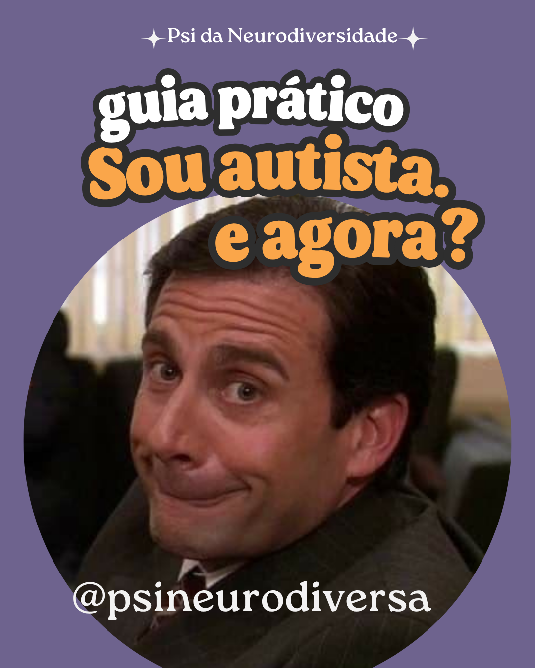 Capa do Guia Prático 'Sou autista, e agora?'