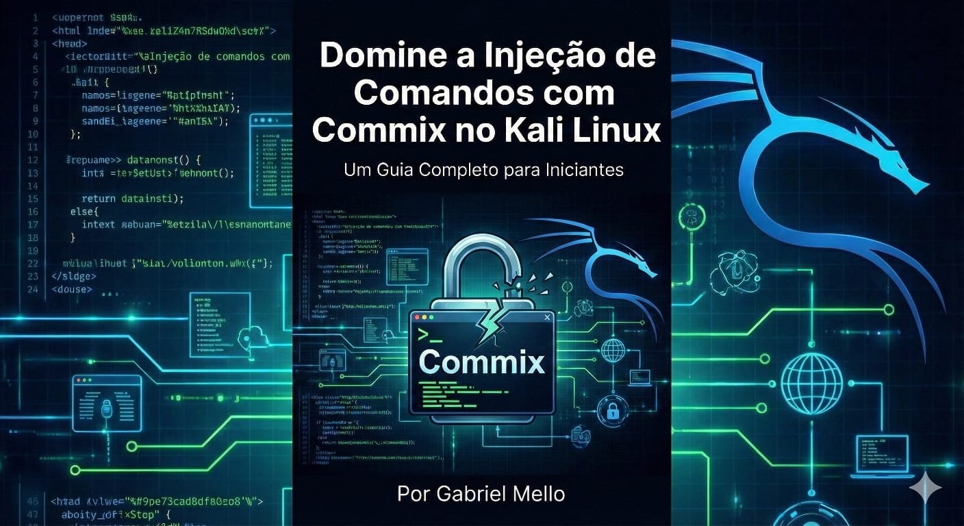 Commnix Commix no Kali Linux: Um Guia Completo para Iniciantes - Gabriel Me...