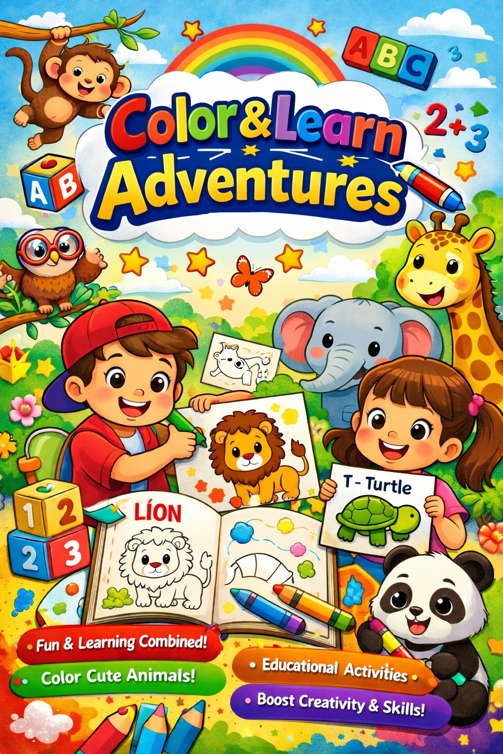 🎨 Color and Learn Through Play🌈 | Hotmart