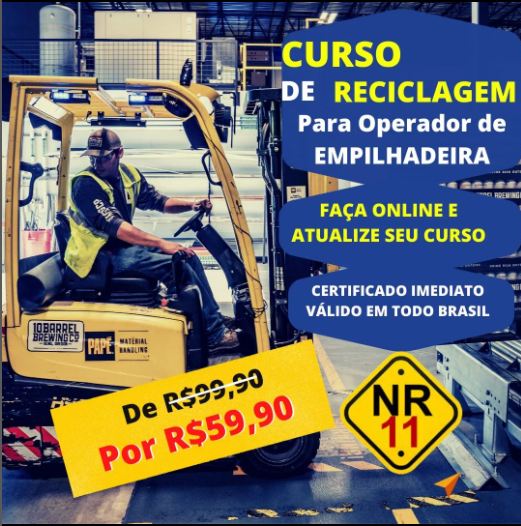 Reciclagem  para Operadores de Empilhadeira  (NR11)