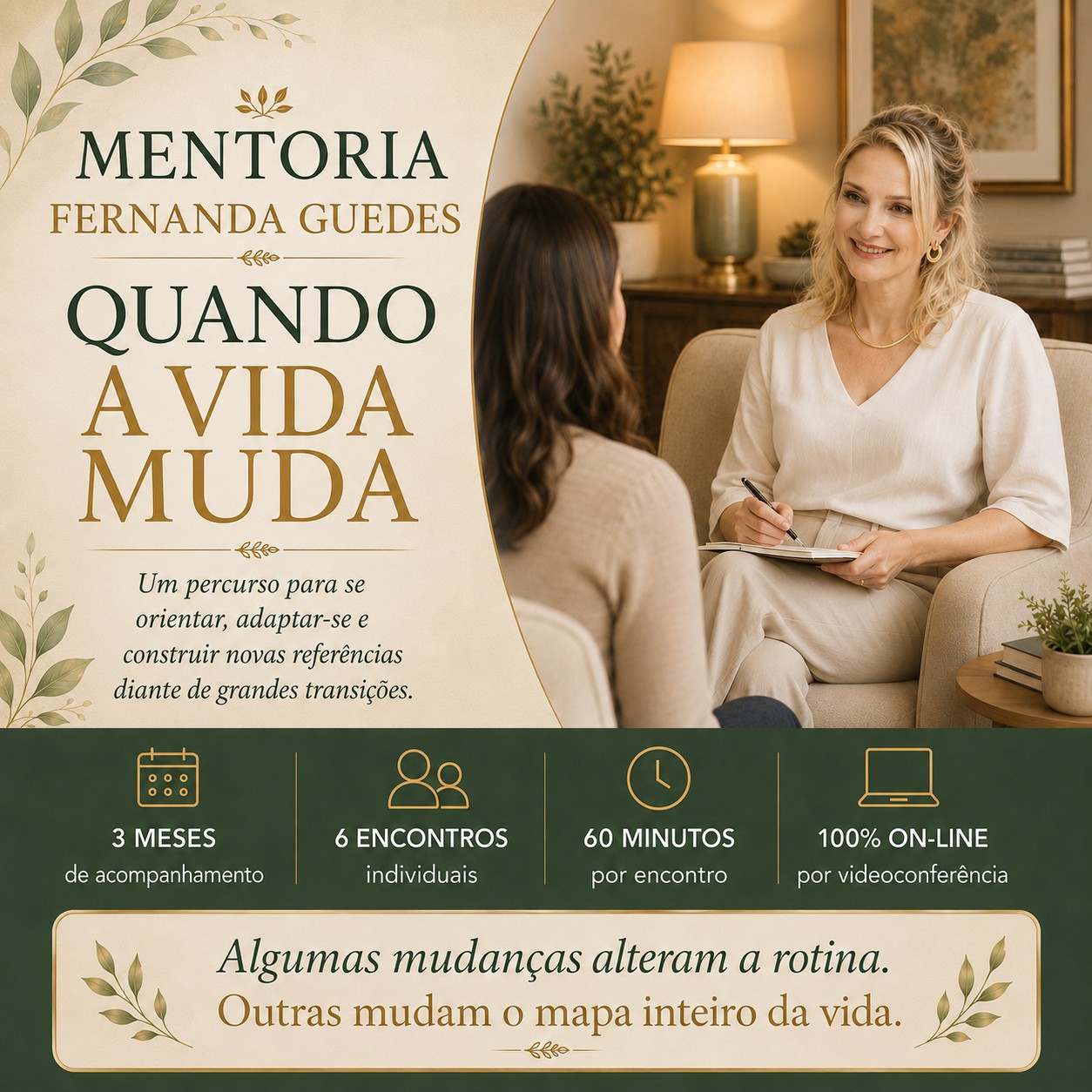 Mentoria Quando a Vida Muda