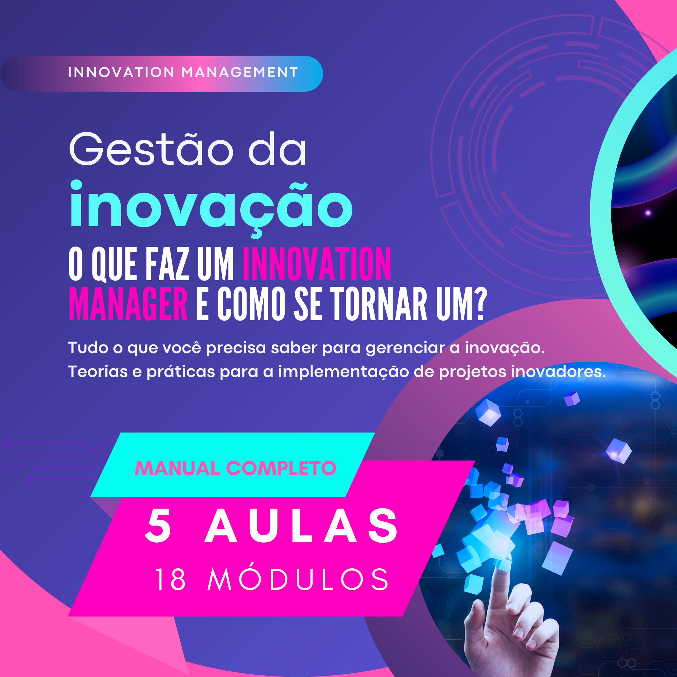 Gestão da Inovação (Curso Completo) | O que faz um Innovation Manager e como se tornar um?