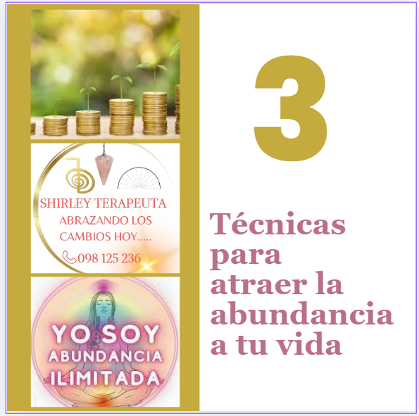 3tecnicas para atraer abundancia a tu vida | Hotmart