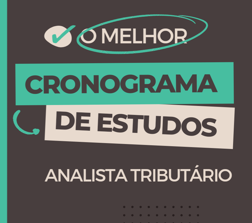 Imagem de capa para o Ebook Cronograma Analista Tributário 