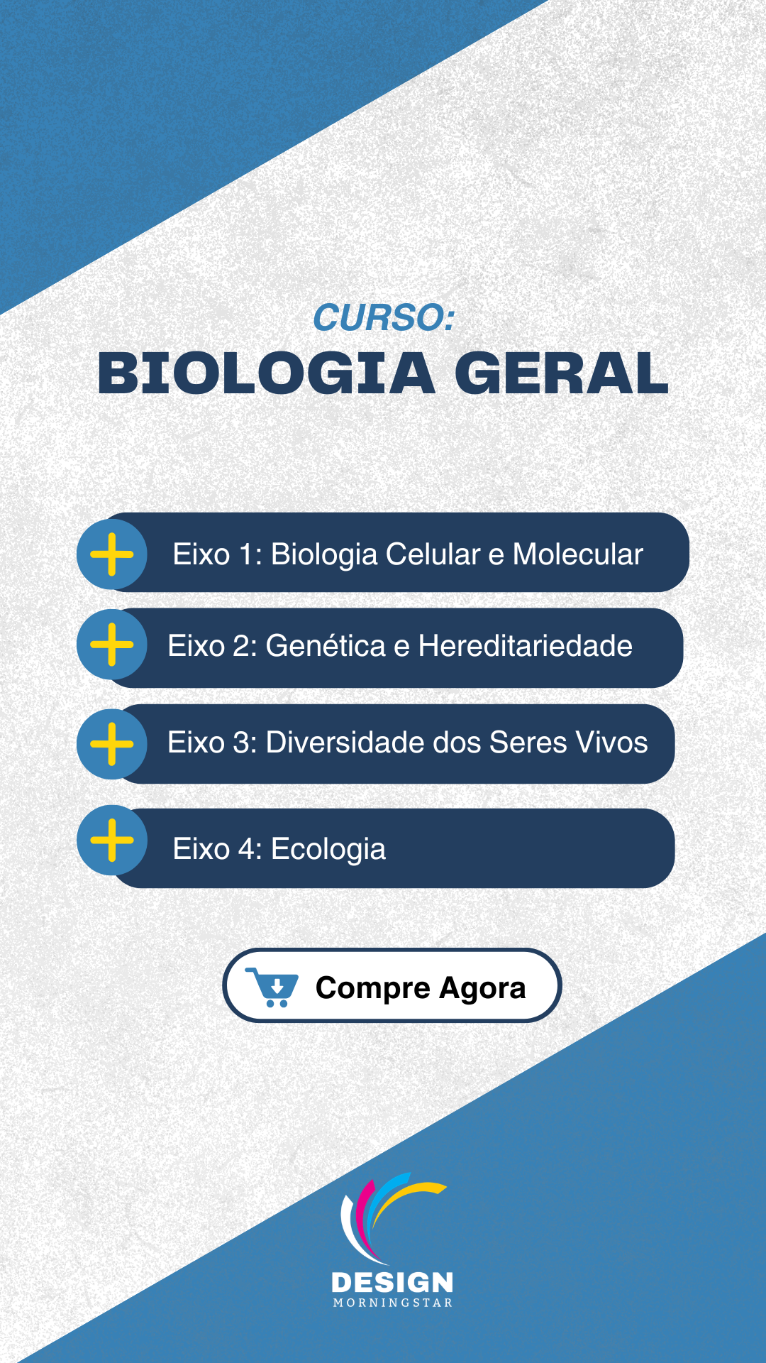 Curso Completo de Biologia Geral - Design Morningstar | Hotmart
