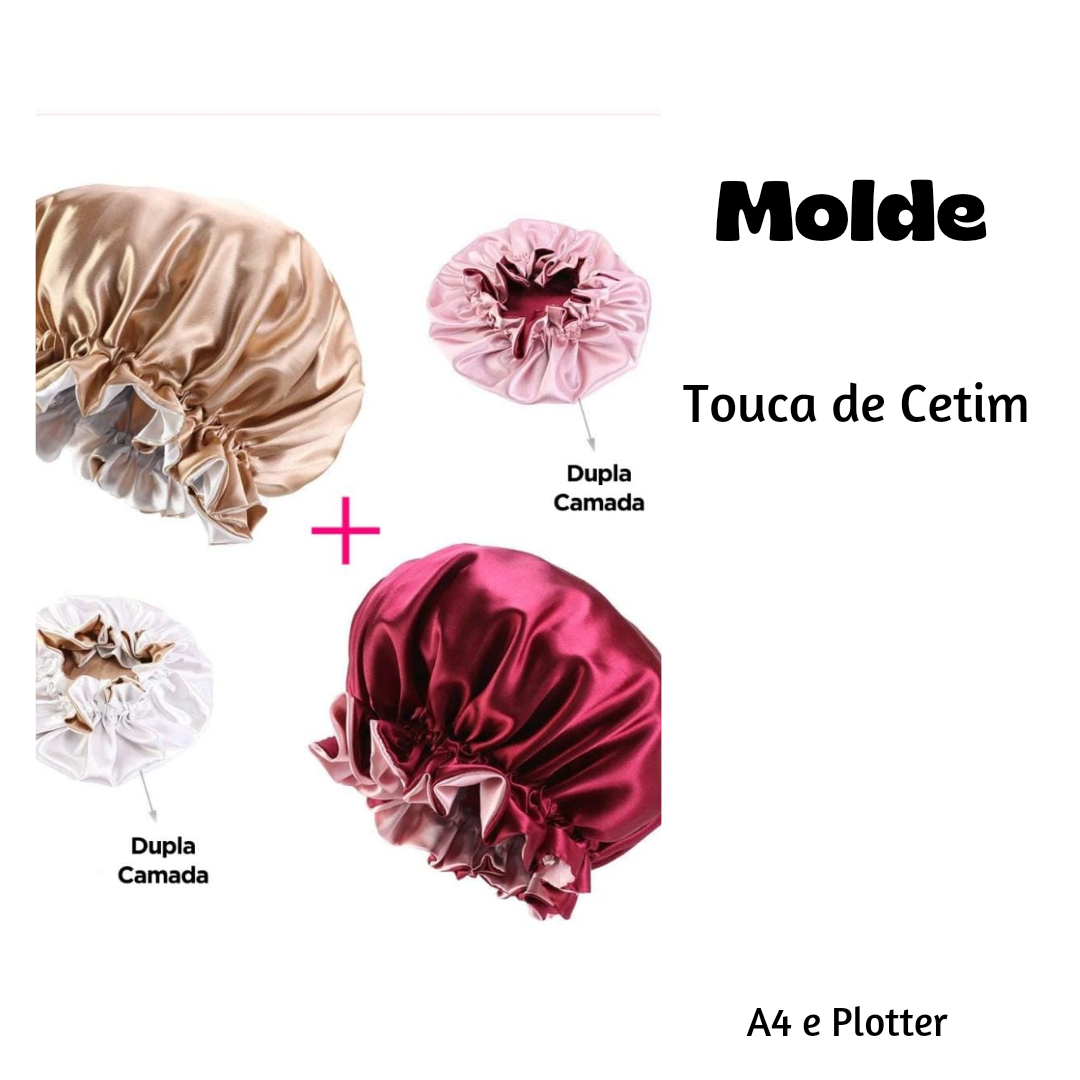 MOLDE TOUCA DE CETIM