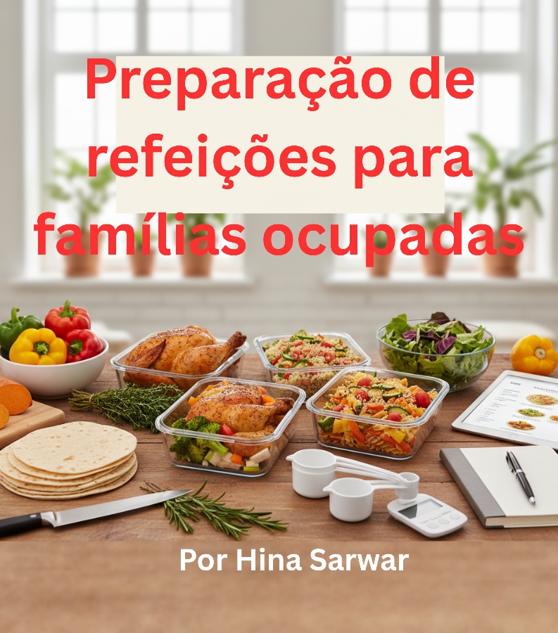 Preparação de refeições para famÃlias ocupadas