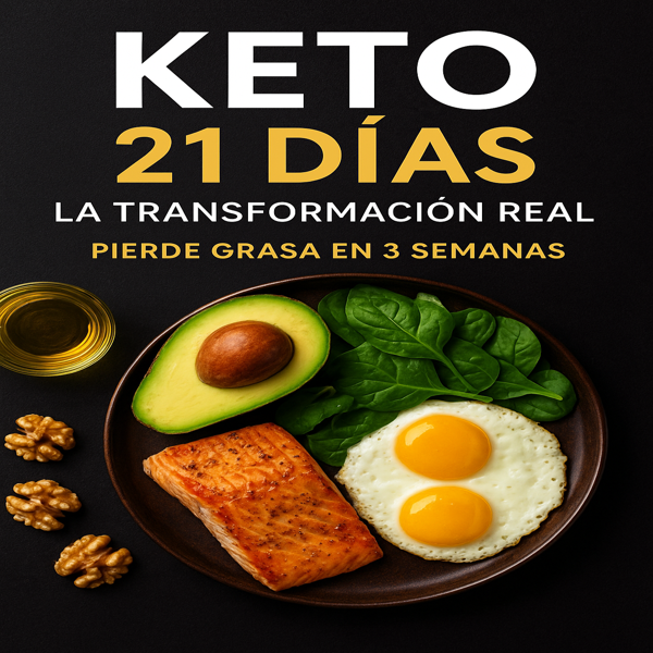 KETO 21: Transformacion Real en 3 semanas: ADIOS A LA GRASA