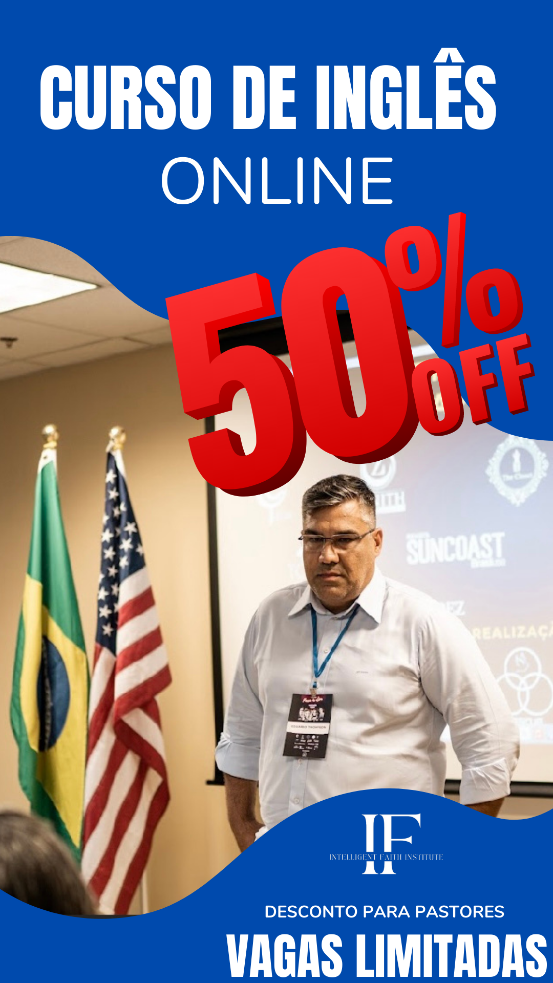 Curso de Ingles DESCONTO PARA PASTORES Eduardo Thompson Hotmart