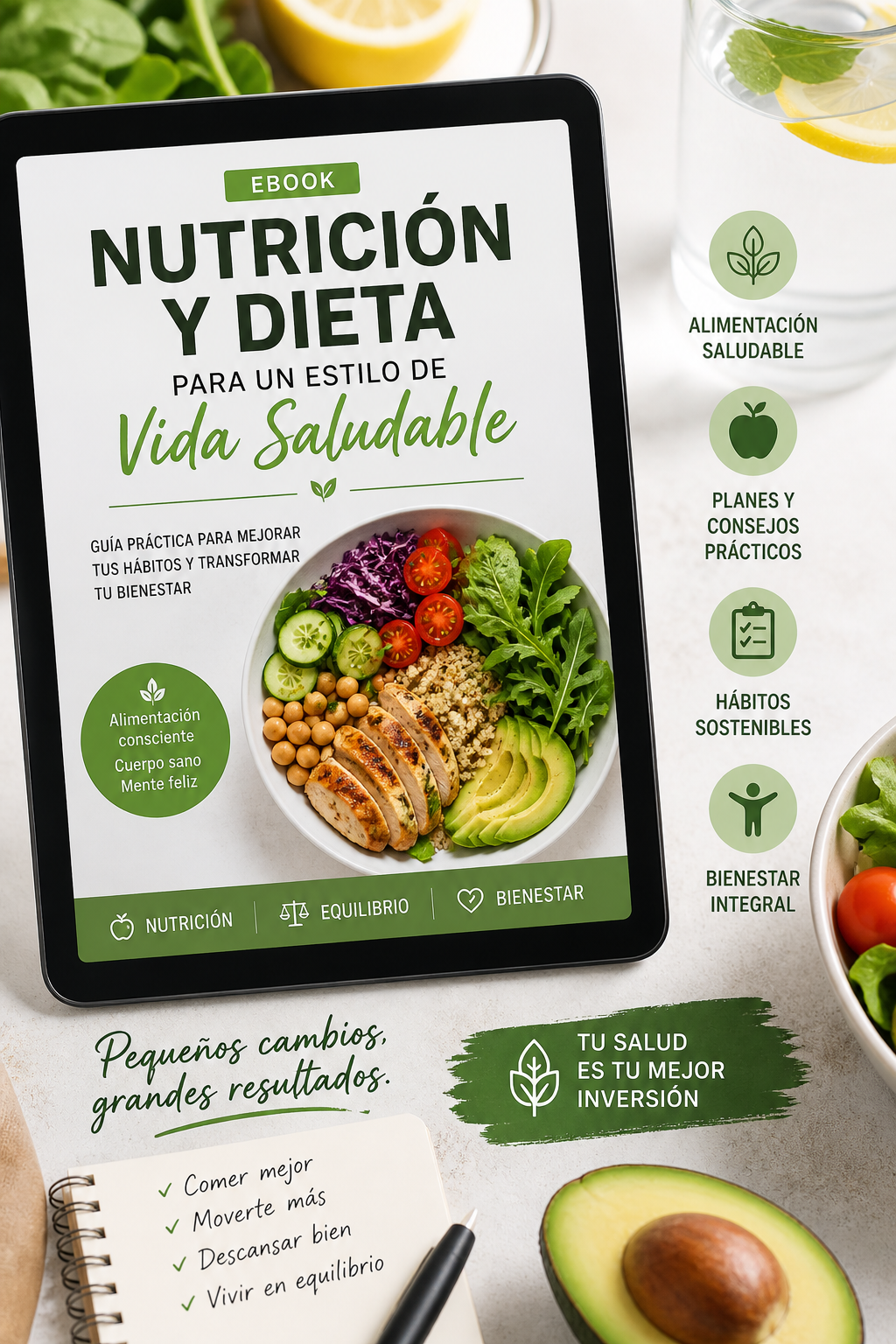 NUTRICIÓN Y DIETA PARA UN ESTILO DE VIDA SALUDABLE | Hotmart